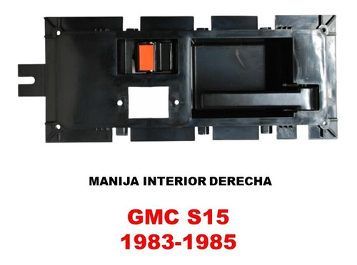 Manija Interior Gmc S15 1983-1985 Lado Derecho Negro