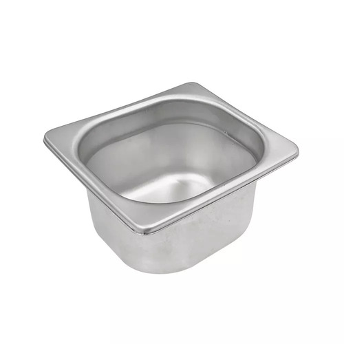 Fuenton Bandeja Gastronomica Gn 1/6 X 6,5 Cm Acero Inox 18/8