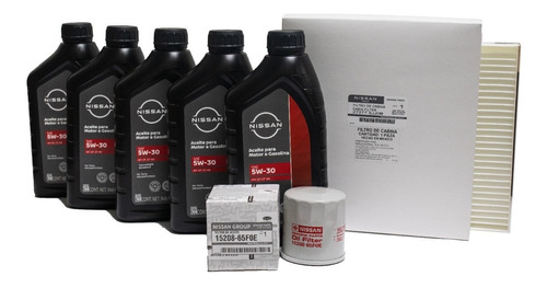 Kit De Afinación Con 5 Aceites 5w-30 Para Nissan Frontier