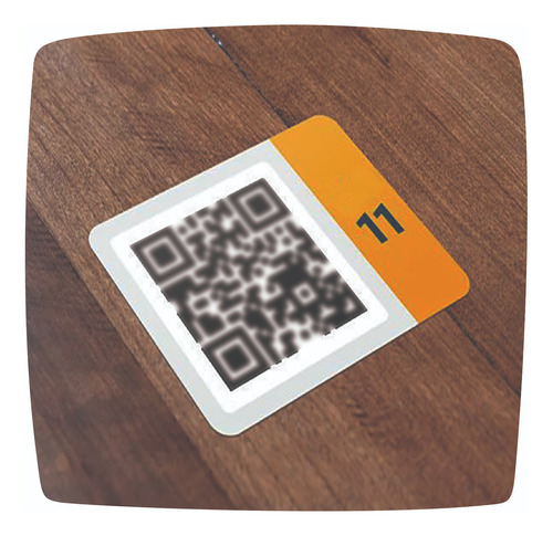 100 Sticker Carta Menú Digital Código Qr