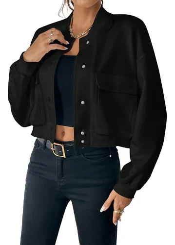 chaqueta bomber para mujer