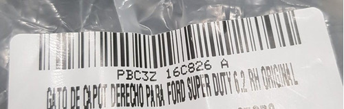 Gato Compuerta Derecho Para Ford Super Duty 6.2 Izq Original