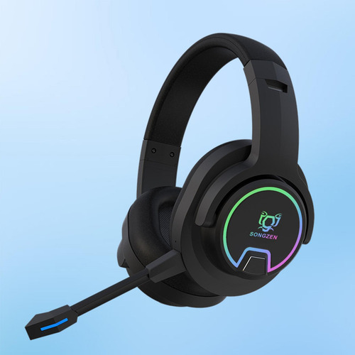 Auriculares Inalámbricos Para Juegos Con Bluetooth Rgb Over