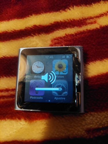 iPod Nano 6ta Gen,pila Buena,touch Crack, Leer Descripción (Usado)
