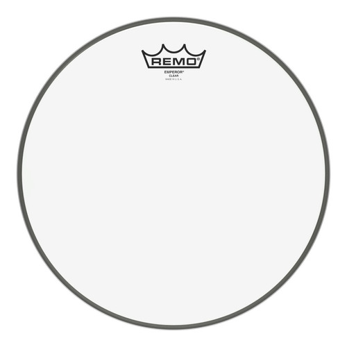 Parche Remo Emperor Clear 12'' Para Tom O Redoblante