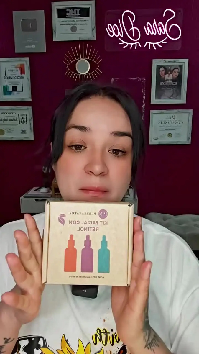 PUREZA NATUR Kit Serum facial Acido Hialurónico, Vitamina C y Retinol ...
