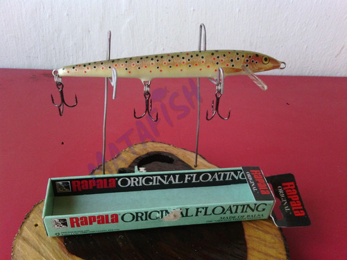 Señuelo Rapala F-13 Pesca Pavon Vmc Tripocheta Matafish