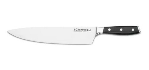 Cuchillo 3 Claveles Toledo Cocinero 25 Cm Forjado Cod 1534