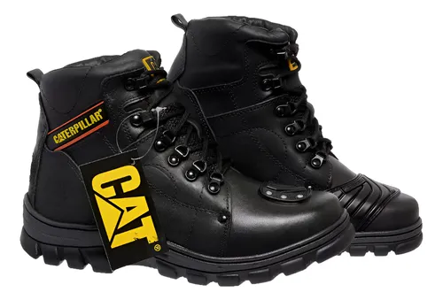 Bota Cat Motocycle Cuero Legitimo