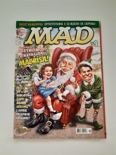 Revista Mad  Destruímos  O Natal Da Mabrísa  H18