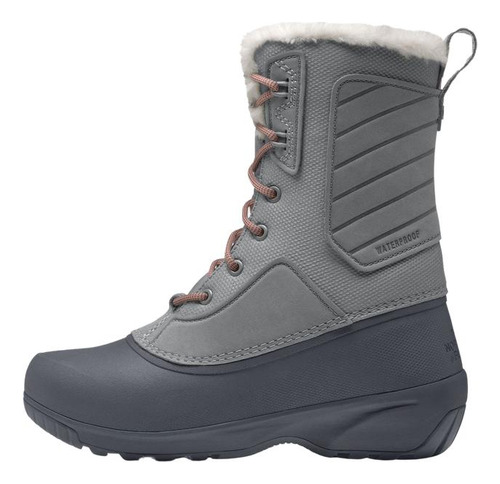 Bota Mujer The North Face Shellista Iv Mid Wp Gris