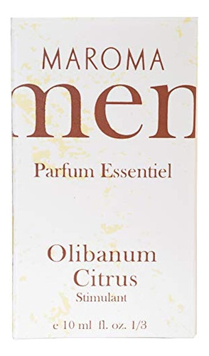 Men Olibanum Citrus Fragrance Maroma 10 Ml Líquido