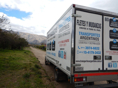Imagen 10 de 10 de Mudanza Flete Camion Transporte Palermo Nuñez Belgrano
