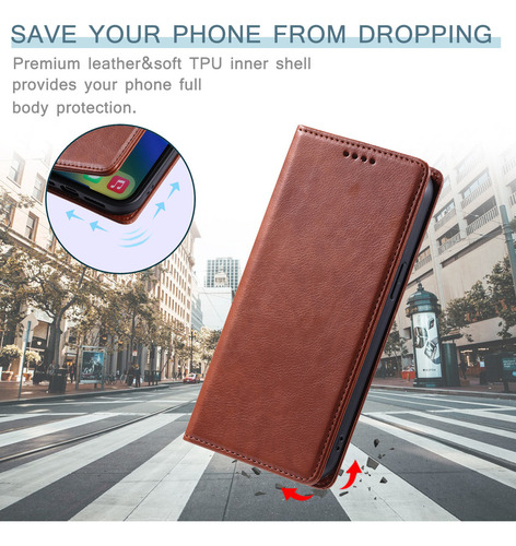 Funda Tipo Cartera Para Teléfono Redmi 13c 12 10 10c 9 11a