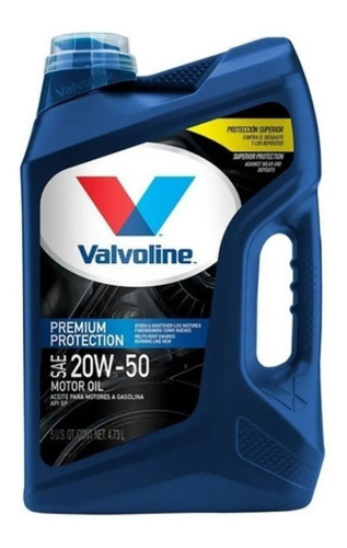 Aceite Valvoline Premium Protection 20w50 4.73l Distrymat