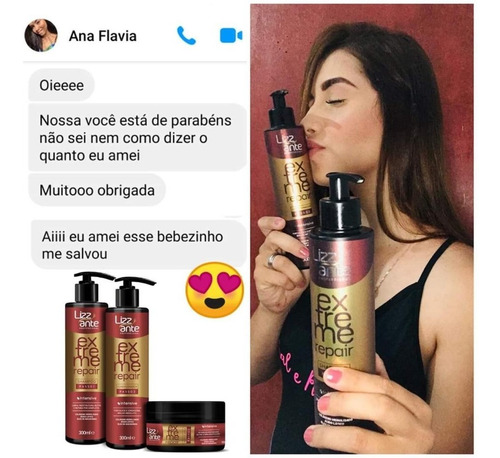 Shampoo Pos Quimica Limpeza Reconstrucao Profunda 300ml