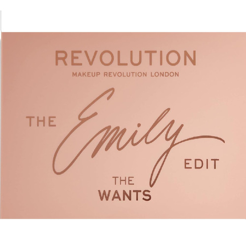 Makeup Revolution The Emily Edit The Wants 24 Pigmentos