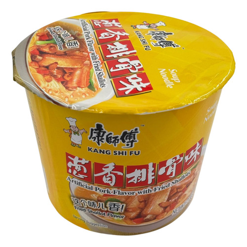 Sopa Instantánea Kang Shifu -cerdo Con Cebollín 12 Tazones