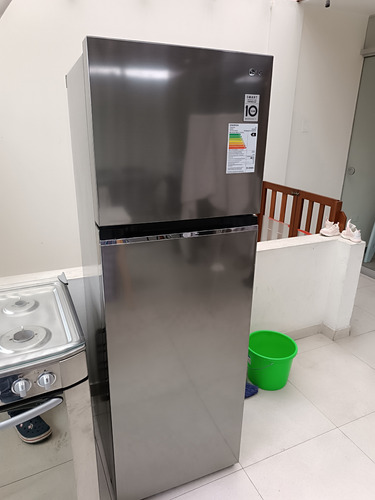 Refrigeradora LG Top Freezer Gt26bpp 264l Plateada (Usado)