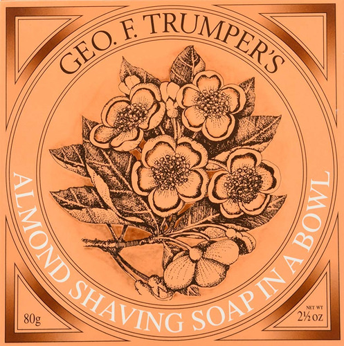 Geo F Trumper W093380 Hard Shaving Soap, Almond, 80 G