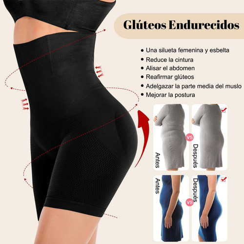 2 Pcs Fajas Para Mujer Moldeadora Calzones Cintura Alta