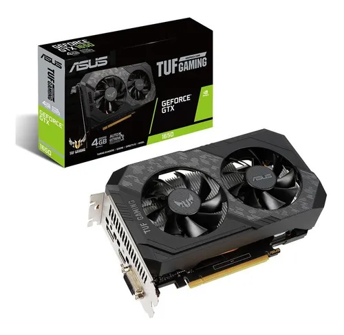 becerro Persona a cargo Así llamado Tarjeta De Video Asus Tuf Gaming Nvidia Geforce Gtx 1650 4gb