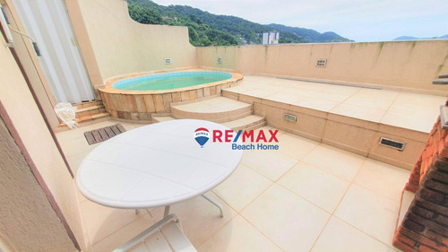 Imagem 9 de 23 de Linda Cobertura Duplex Na Praia Da Enseada, Ótima Oportunidade!!!!! - Co0298