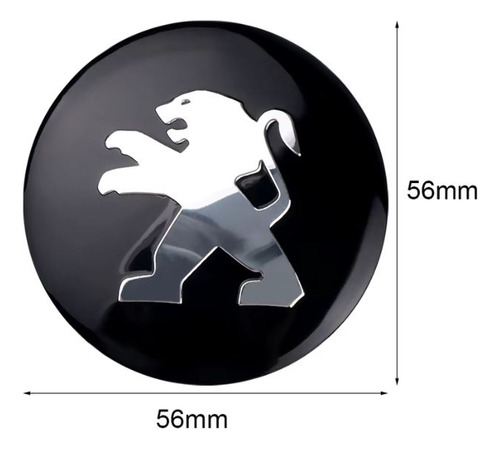 Emblema Centro De Taza Adhesivo (todos) Con Resina 56mm