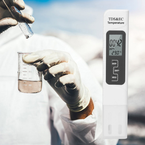 Probador Tds, 3 En 1, Calidad Del Agua, Conductividad Eléctr