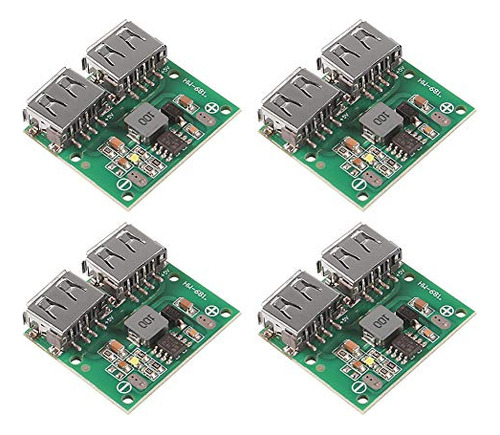 Pack 4pcs Regulador Dc-dc Usb 5v 3a Para Coche