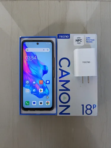 Tecno Camon 18p Nfc 128gb 8gb Dual Sim Blanco Mejor Camara (Usado)