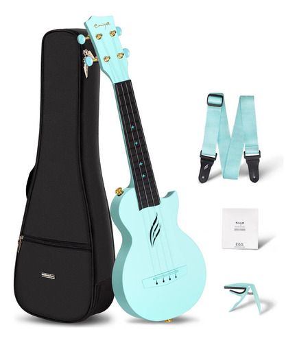 Ukulele Soprano Enya Nova U Mini 21 De Fibra de Carbono