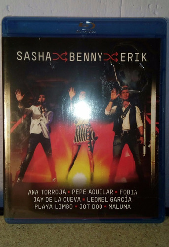 Sasha Benny Erik 2cd+1bluray Timbiriche Mecáno Entre Amigos