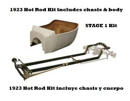 1923 Ford Hot Rod Rat Rod Kit Para Armar Un Clasico Hotrod  