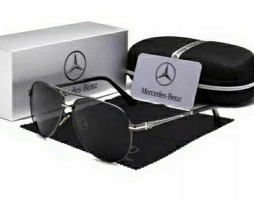 Lentes De Sol Mercedes Benz Original 749 Gray Ceniza - Uv400