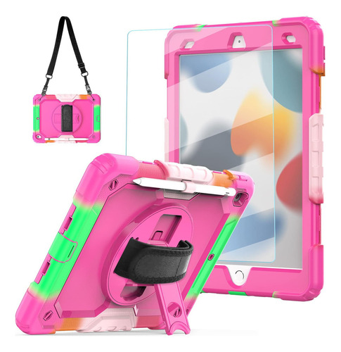 Funda Para iPad Blosomeet 10.2 2021 9na/8va/7ma Gen Madresel