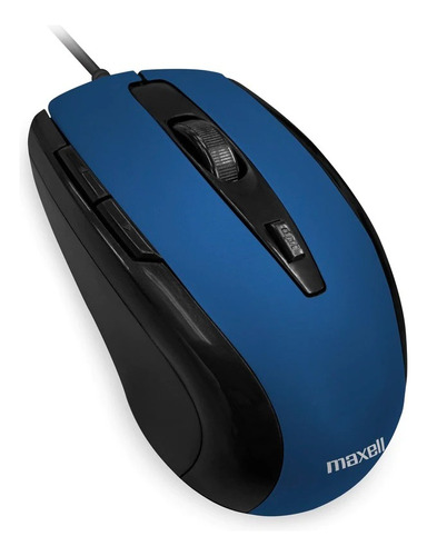 Mouse Maxell Cable Usb Optico 5 Botones 1200 / 1600 Dpi 