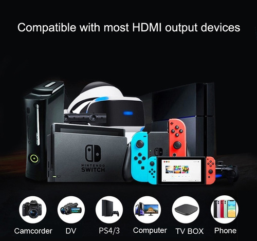 Imagen 4 de 5 de Capturadora De Video Portatil Hdmi - 1080p