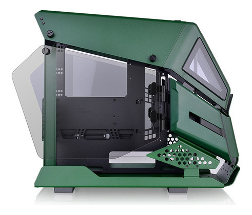 Chasis Micro Atx Thermaltake Ah T200 Green Racen