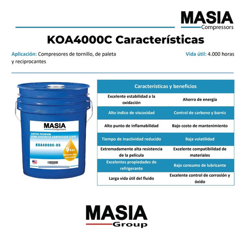 Aceite American Synthol A4000c-05 Semisintético Cubeta
