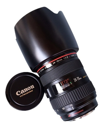 Imagem 2 de 6 de Lente Canon Ef 24-70mm F/2.8l Usm Ultrasonic Estojo Excelent