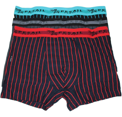 6 Boxer Hombre Con Fibra De Bamboo  - Precio X 6 Unidades