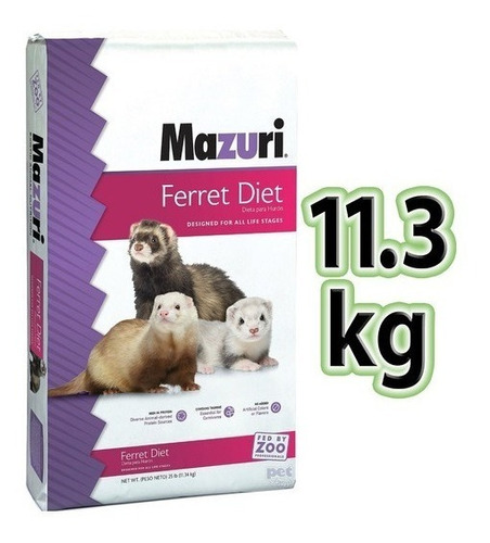 Mazuri Hurón 11,3 Kgs Comida Premium  - Aquarift