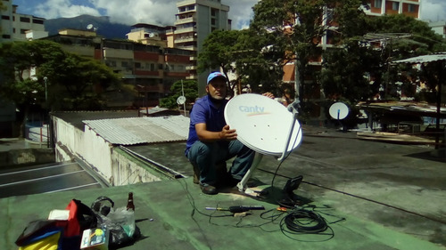 Técnico Instalación Antena Satelital