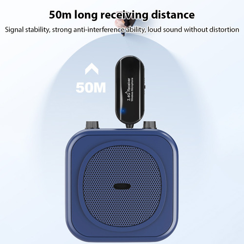 . Micrófono, Auriculares Inalámbricos De 2,4 G, Alcance De