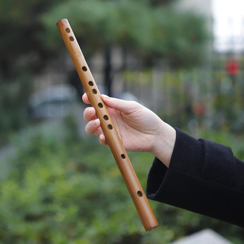2x Flauta De Madera India Única Instrumento Musical Regalo