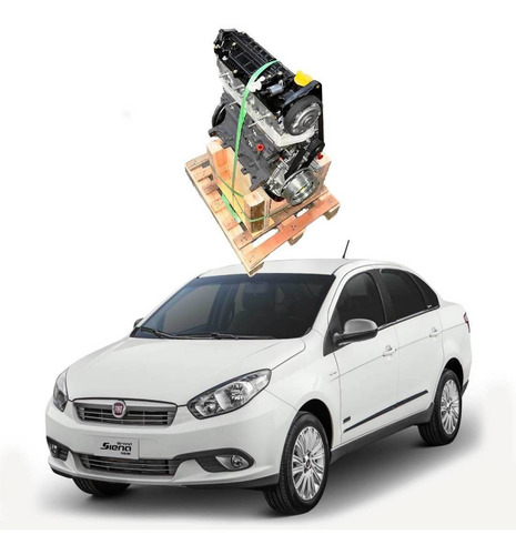 Motor Novo Fiorino 2020 1.4 8v Flex Semi Completo 55258770
