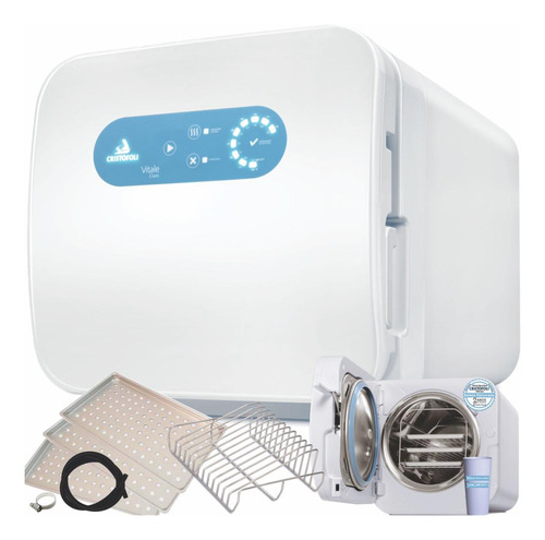 Autoclave Cristofoli 21 Litros Hospitalar + Suporte Envelope