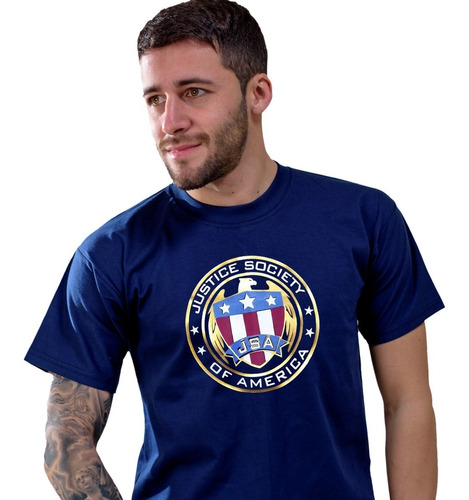 Remera La Sociedad De La Justicia De America Sja Dc