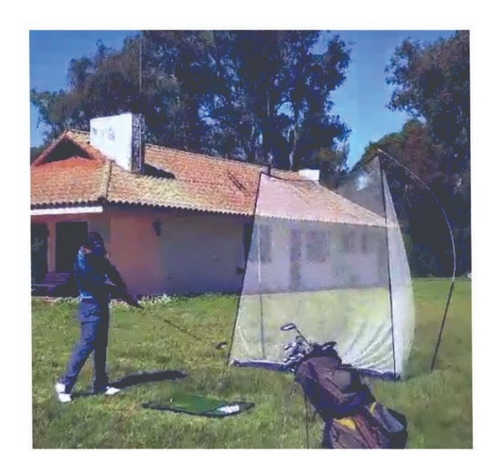 Imagen 6 de 10 de Red Driving Golf Evo Lite + Alfombra 40x70 + Tee 8 Cm